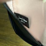 Jenny Packham Boudoir Glitter Wallet ID Case Wristlet Clutch Zip Around Black Photo 8