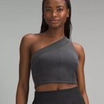 Lululemon  Ribbed Softstreme Asymmetrical Tank Top - Size Medium  Photo 0