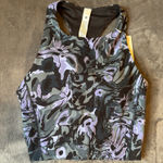 Lululemon  Swift Speed Cropped Tank Top *B/C Cup Flower Meld Multi Size 6 Photo 0