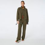 FIGS NWT On-Shift High Pile Fleece Bomber Jacket Spruce Photo 1