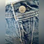 We The Free Free People Denim Distressed Pencil Skirt With Slit Button Fly Sz 29 Photo 3