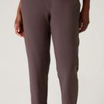 Athleta  16 Brooklyn Mid Rise Ankle Pant Size 16 Regular Shale Purple Photo 0