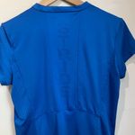 Dover Saddlery Stride Short Sleeve Blue Stride Equestrian Top Size M Size M Photo 2