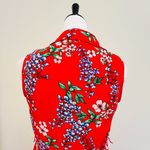 Nanette Lepore  Red Floral dress Photo 3
