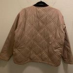 Free People Linear Quilted Bomber Jacket Size Small In Blush Photo 10