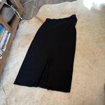 St. John  Black straight stretch Pencil Skirt wool size 12 Photo 4