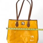 Dooney & Bourke  Inc. Venus Richmond Shopper in Yellow patent leather tote bag Photo 2
