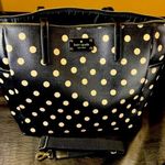 Kate Spade Adaira Wellesley Black Polka Dot Tote Photo 0