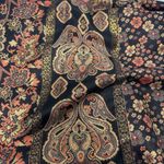 Pashmina Brown Black Gold  Shawl Wrap Scarf 28" X‎ 70" Photo 2