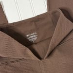 Athleta  Elation Rib Tight Leggings Brown High Waisted Ribbed Athletic Size S Photo 3