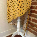 MINKPINK Last chance-  - Mustard Yellow Polka‎ Dot Assymetrical Dress Photo 2