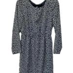 J.Crew Mercantile Black White Hearts Dress Photo 1