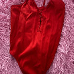 Revolve Red body suit  Photo 0