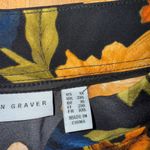 Susan Graver  women’s bomber style lightweight‎ zip up floral size 1X Photo 5