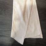 NWT Etica Micki crop flare denim‎ jeans pink nude size 32. Retails for $268 Photo 3