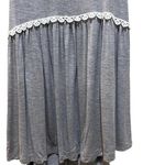 POL  Racerback Babydoll tank top grey and white size small Photo 5