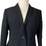 Kasper Women’s 2 Piece Pant Suit 1 Button Classic Notch Lapel Black Plus Size 16 Photo 7