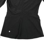 LULULEMON Sleek Essentials Jacket Women 6 Black Sporty Athletic Outdoor Luxtreme Photo 7