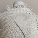Rosie Neira Ivory Open Cardigan Sweater White Photo 2