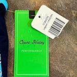 NWT Court Haley Halter Lagoon Tennis Pickle Ball Top Large Blue Photo 6