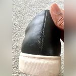 Halogen  Women’s Black Leather Athleisure Slip-On Sneakers Size 8.5 Photo 11