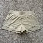 Athleta beige tan Trekkie North shorts size 16 Photo 1