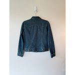 Gap  Jacket Womens S Blue Denim Trucker Western Medium Wash Pockets Button Front Photo 1