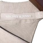 Anthropologie Mickey & Jenny Oat Asymmetric Tiered Ruffle High Neck Sleeveless Maxi Dress Photo 3