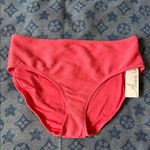Anne cole Pink Bikini Bottom Fold-Over Waistband Photo 0