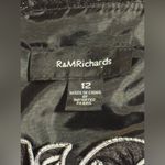 R & M Richards EUC R&M Richard’s Black and White Ruffle Top Dress size 12 Photo 7