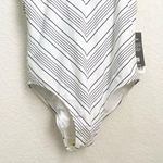 Athleta NWT $128 291944 Chevron High Leg One Piece Swimsuit Swimwear Size 34D/DD Photo 7