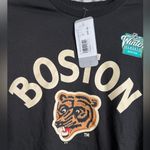 NWT 4Her by Carl Banks NHL Hockey Boston Bruins Blade 2023 Tee | Black | Small Photo 2