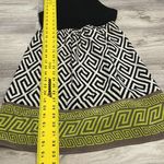 Alice & Trixie Black, White & Green 100% Silk Sleeveless Dress Size XS Photo 9