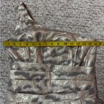 Karlie Elegant One-Shoulder Gold Dress Size Small. E46 Photo 11