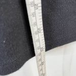 Talbots Women's Lp Solid Black 3/4 Sleeve Lace Trim Sweatshirt Photo 5