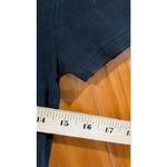 Ralph Lauren  Sport V Neck Tee M Black Purple Pony Logo 100% Cotton Casual Top Photo 5