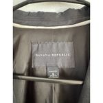 Banana Republic  Stretch Black Two Button V Neck Slim Blazer Jacket Womens Size 6 Photo 6