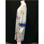 Vintage VTG Evelyn Pearson Robe Long 1960s Petite White Size 00P Photo 5