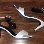 Tibi  $425 Clara Sandal with Ankle Strap White Clear Size 35 5 INDIE SLEAZE Photo 0