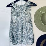 Forever 21 Leopard Animal Print Racerback Tank Top Dressy Silk Blouse | Size: L Photo 5