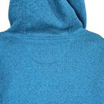 Burton Durable Goods Teal Heathered Fleece Full Zip Hoodie Jacket Women's M Photo 3
