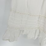 Urban Outfitters  Womens Boho Festival Floral Embroidered‎ Ruffle Dress Size S Photo 6