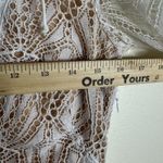 For Love & Lemons bright lights long sleeve mini dress ladies M boho whimsical White Size M Photo 10