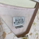 David Warren New York Womens Light Pink Beach Girl Pattern Long Dress Size 10 Photo 3