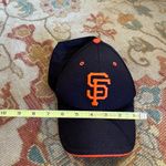 Genuine Merchandise Never worn: Black and Orange SF Giants Baseball Cap Photo 2
