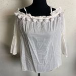 #317 FIGUE The Anita Cotton Top White Photo 4