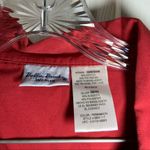 Brooks Bobbie Red-Orange Short Sleeve Button Up Shirt 18/20W Photo 1