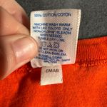 Russell Athletic Vtg Auburn Tigers Football T Shirt Medium Orange NCAA Short Slv Photo 5