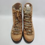 Journee Collection  Women's Trail Tan Faux Suede Lace Up Hiking Boots Size 9 Photo 4