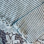 Lucky Brand S NWT  Long Sleeve Cream/ light gray Stripe Photo 2